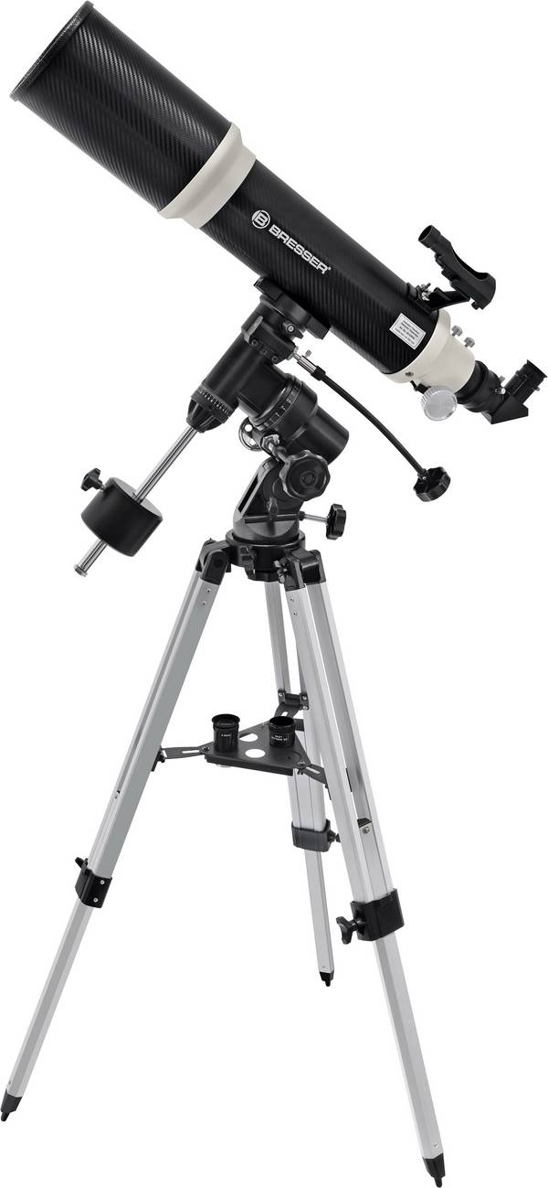 Bresser Optik AR-102/600 EQ-3 AT-3 teleskop ekvatoriálna achromatický Zväčšenie 24 do 204 x
