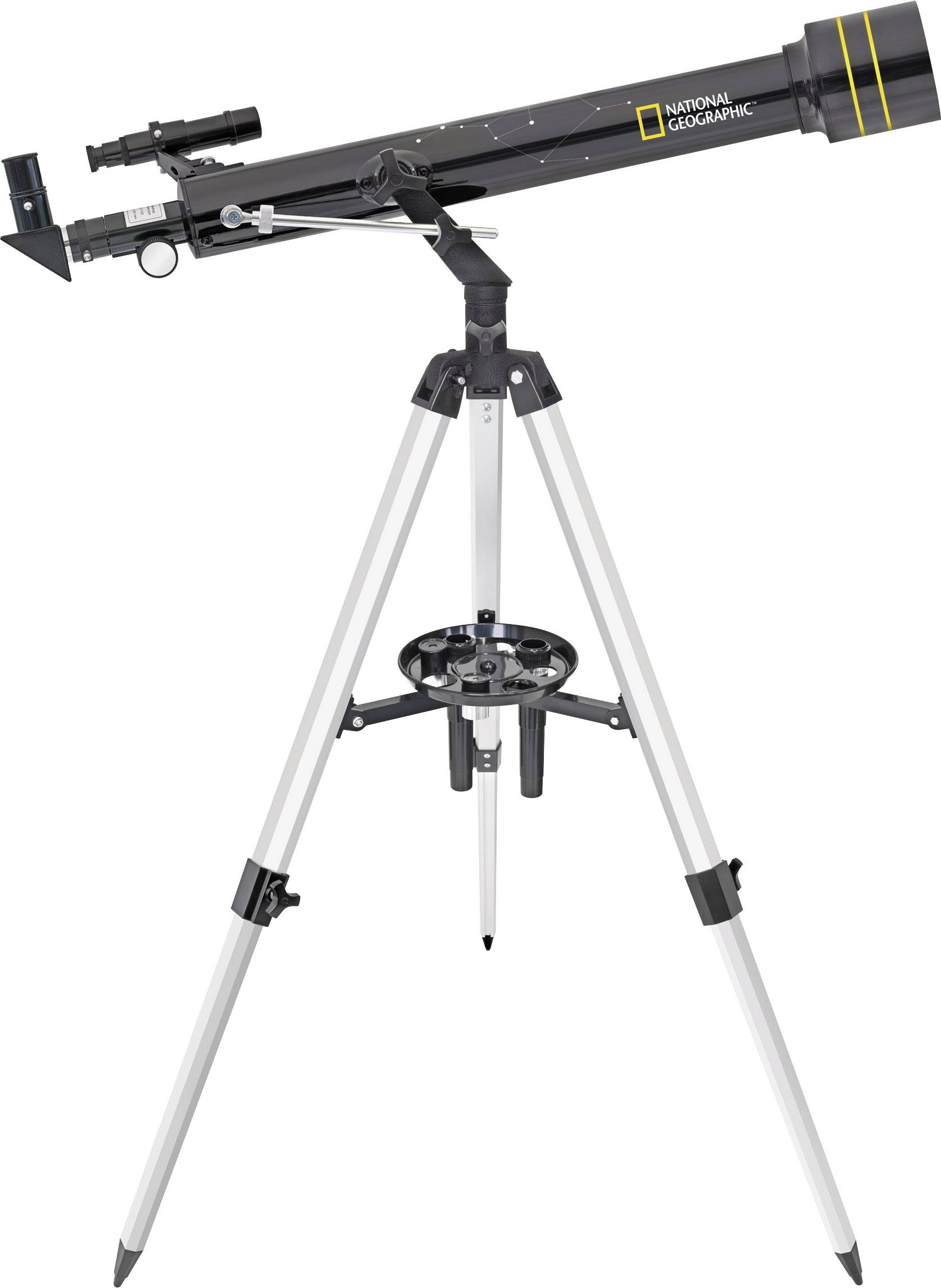 National Geographic 60/700 AZ Telescopio ottico Azimutale Acromatico Ingrandimento 35 fino a 525 x