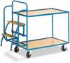 ROLLCART AUG 71 kompletovacie vozík regulátor ocel práškovo lakované Zaťaženie (max.): 250 kg enciánově modrá (RAL 5010)