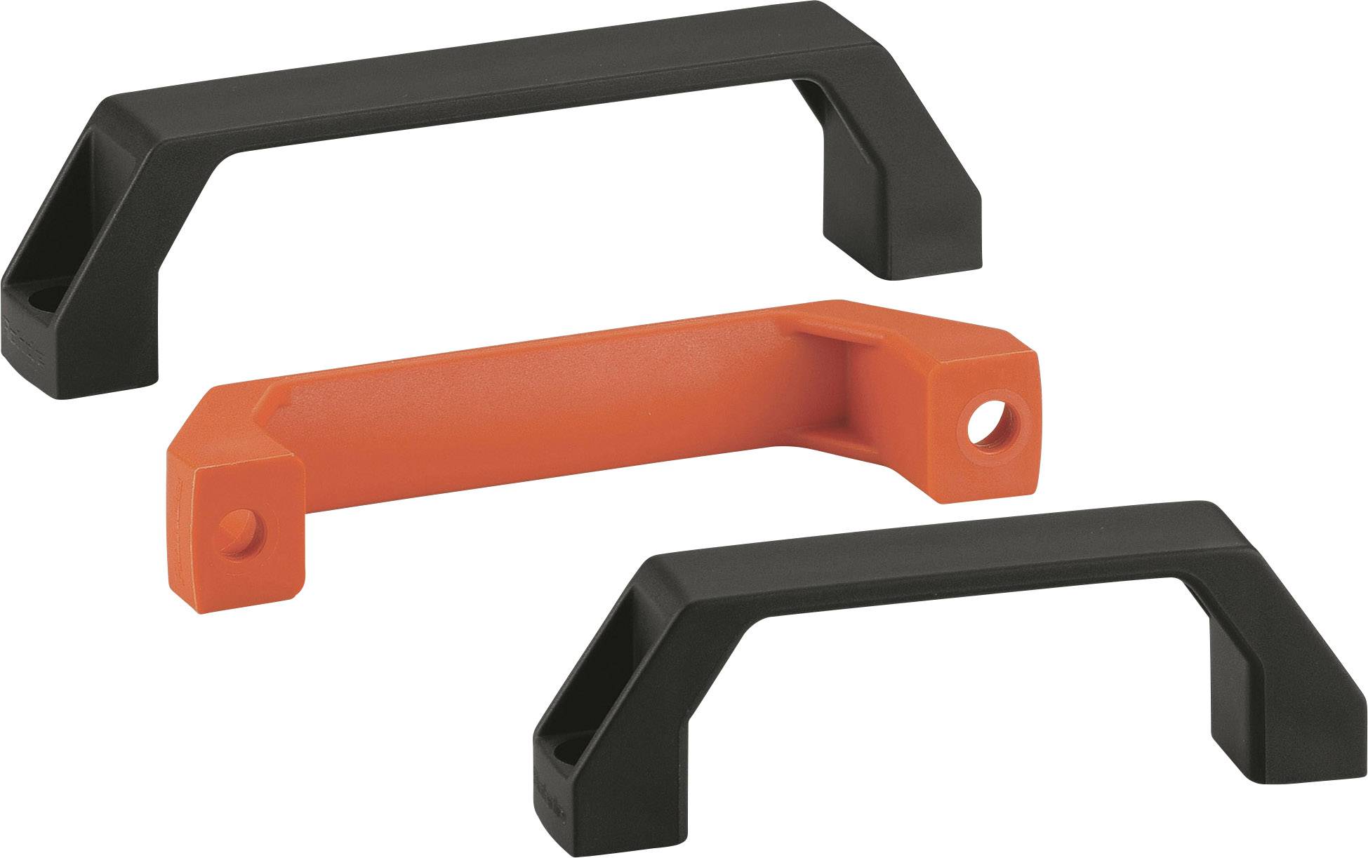 Rohde EC-01.160.84 Draaghandgreep Voor cilinderschroeven Zwart (l x b x h) 178 x 45 x 26.5 mm 1 stuk(s) afbeelding