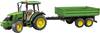 bruder John Deere 5115 M s sklápacím prívesom
