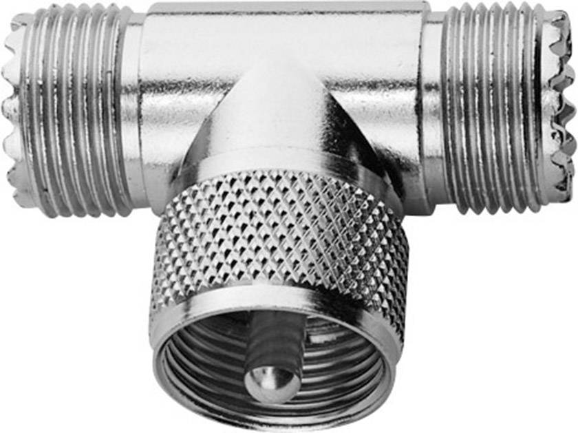 Telegärtner 100024349 100024349 Adattatore BNC Presa UHF - Spina UHF, Presa UHF 1 pz.