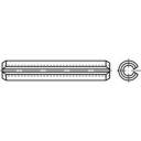 TOOLCRAFT Rørstifter (Ø x L) 5 mm x 70 mm Fjederstål 100 stk