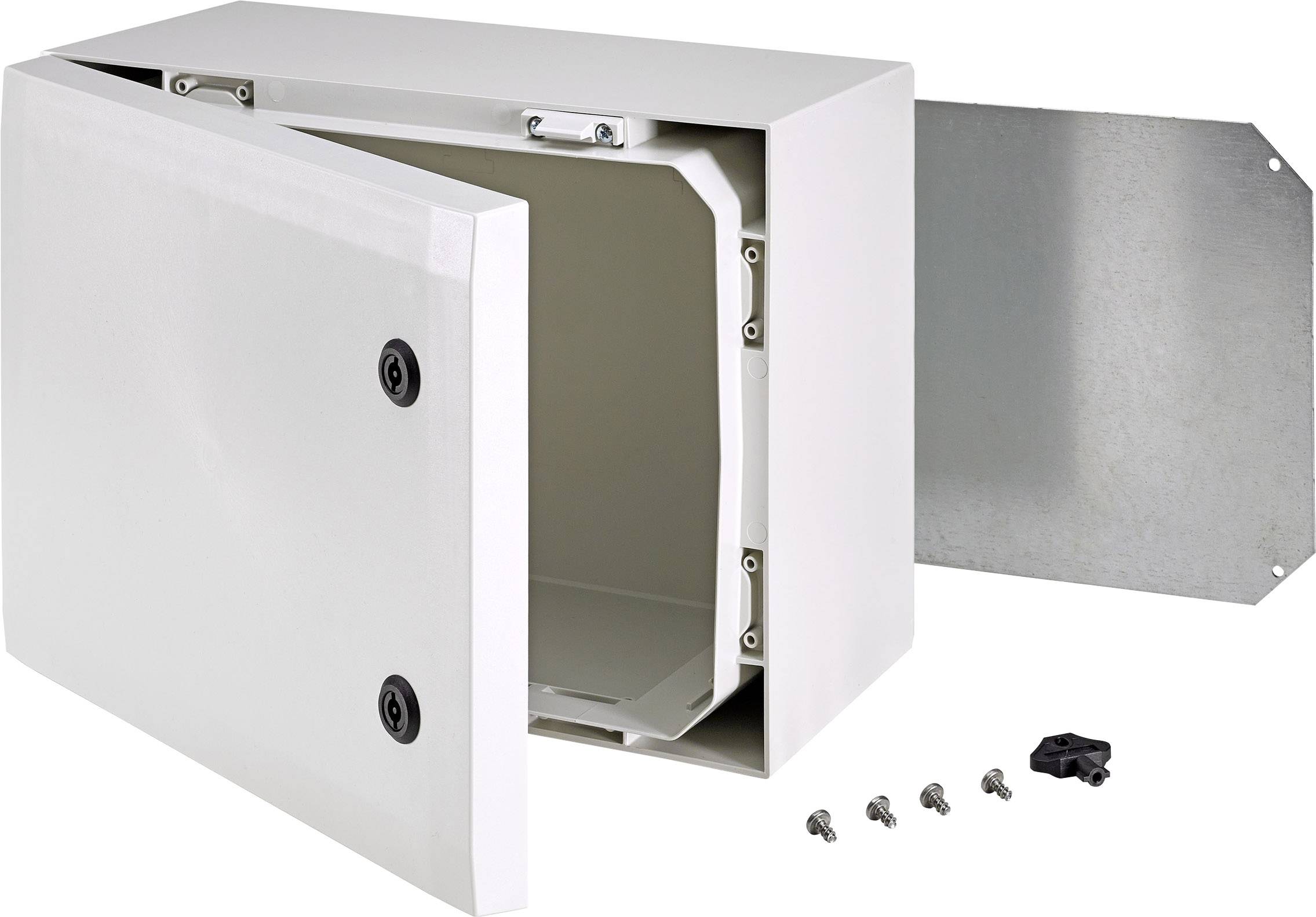 Fibox ARCA 608030 Quadro elettrico 600 x 800 x 300 x 300 Policarbonato Grigio (RAL 7035) 1 pz.