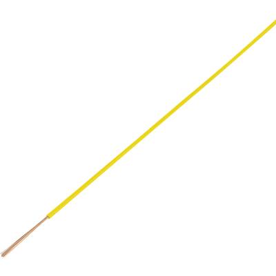 TRU COMPONENTS 1568691 vedenie vo vozidlách FLRY-B 1 x 1 mm² žltá 50 m