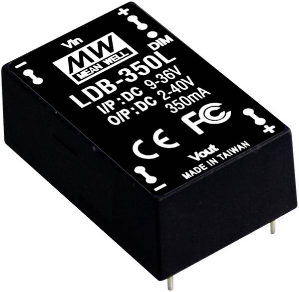 DC menič napätia MEAN WELL LDB-600L  600 mA 18 W