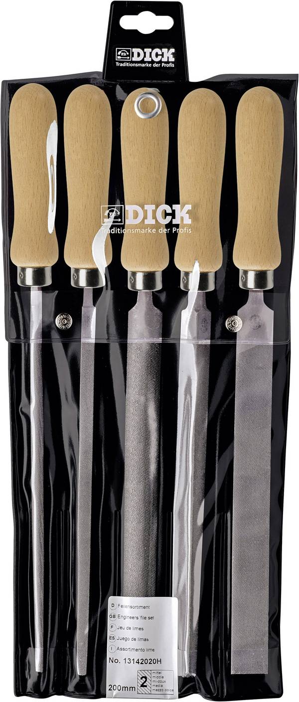Dick 13142020H Pilník 200 mm 200 mm 1 sada