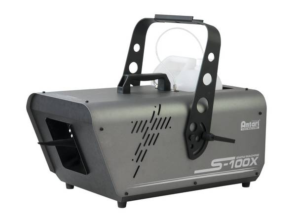 Antari S-100X stroj na umelý sneh vrátane diaľkového káblového ovládania, vrátane upevňovacieho strmeňa