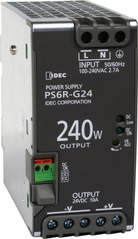 Sieťový zdroj na DIN lištu Idec PS6R-G24 24 V / DC 10 A 240 W 1 x