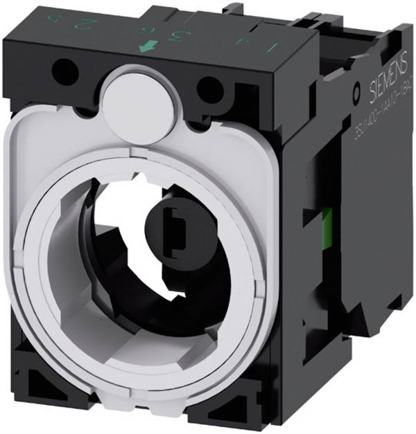 Siemens 3SU1501-1AG00-1BA0 spínacie kontaktné teleso, LED element s adaptérom 1 spínací jantár kontaktné teleso 24 V DC/AC 1 ks Piece