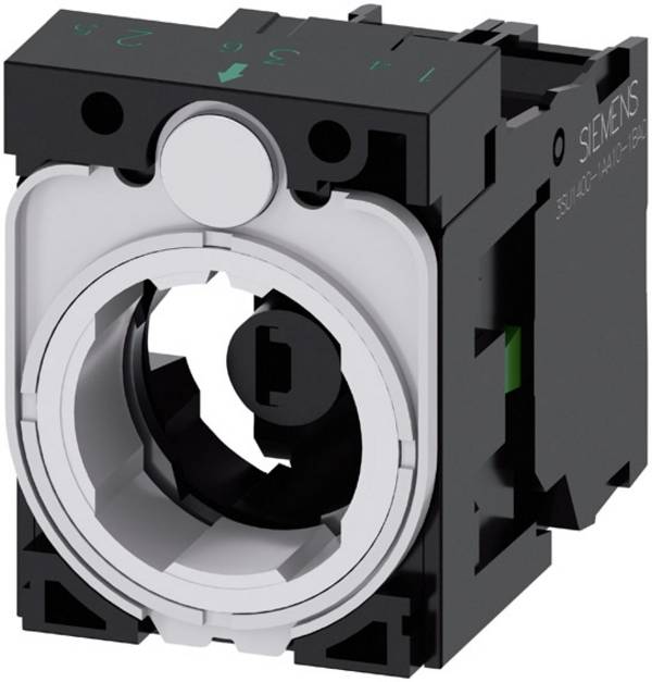 Siemens 3SU1501-1AG30-1BA0 spínacie kontaktné teleso, LED element s adaptérom 1 spínací žltá kontaktné teleso 24 V DC/AC 1 ks Piece