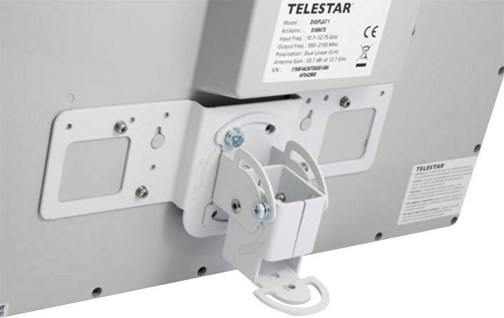 Telestar Digiflat 1 Flachantenne satelit svetlosivá-6