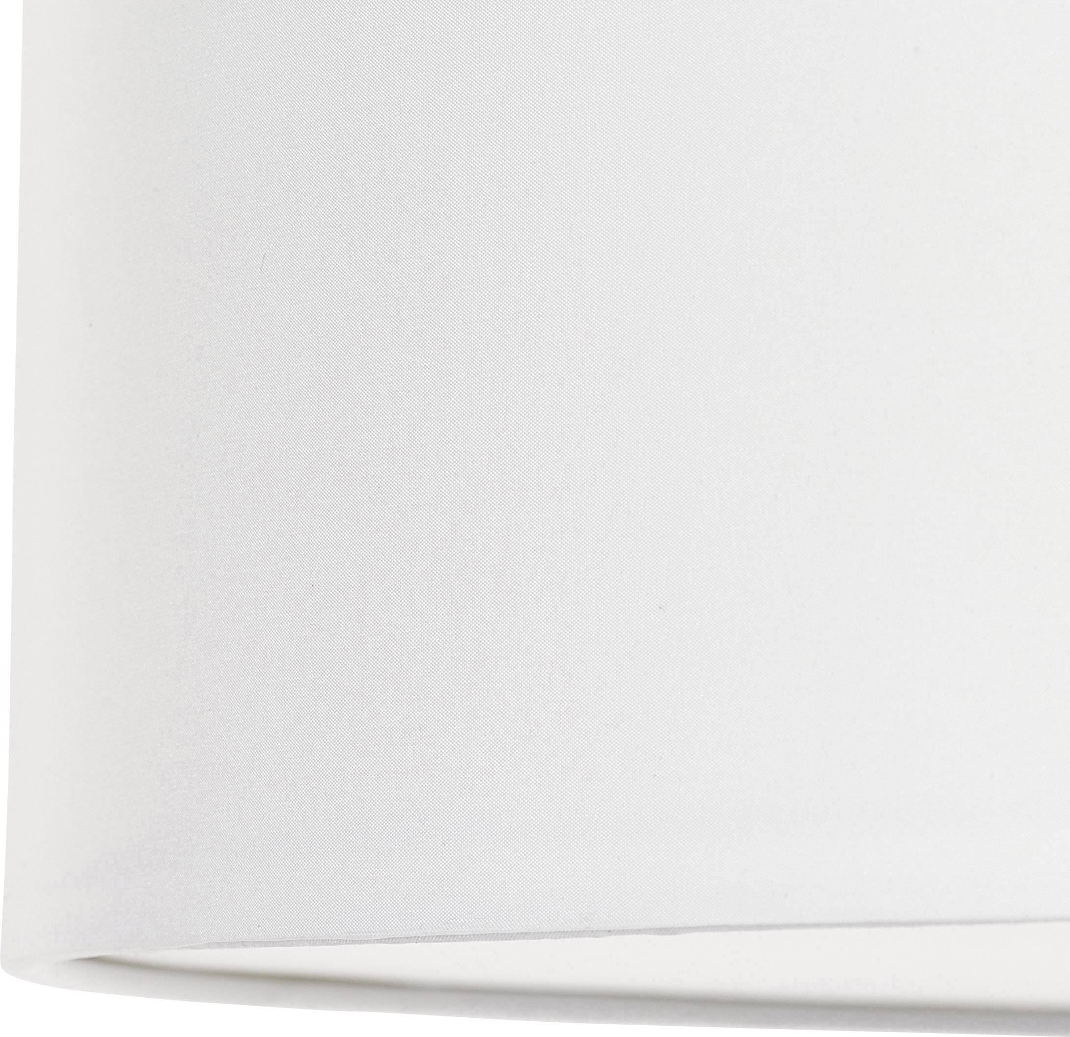 Tienidlo: Jednoduchý, valcovitý tvar v bielej farbe. Povrch hladký a matný.