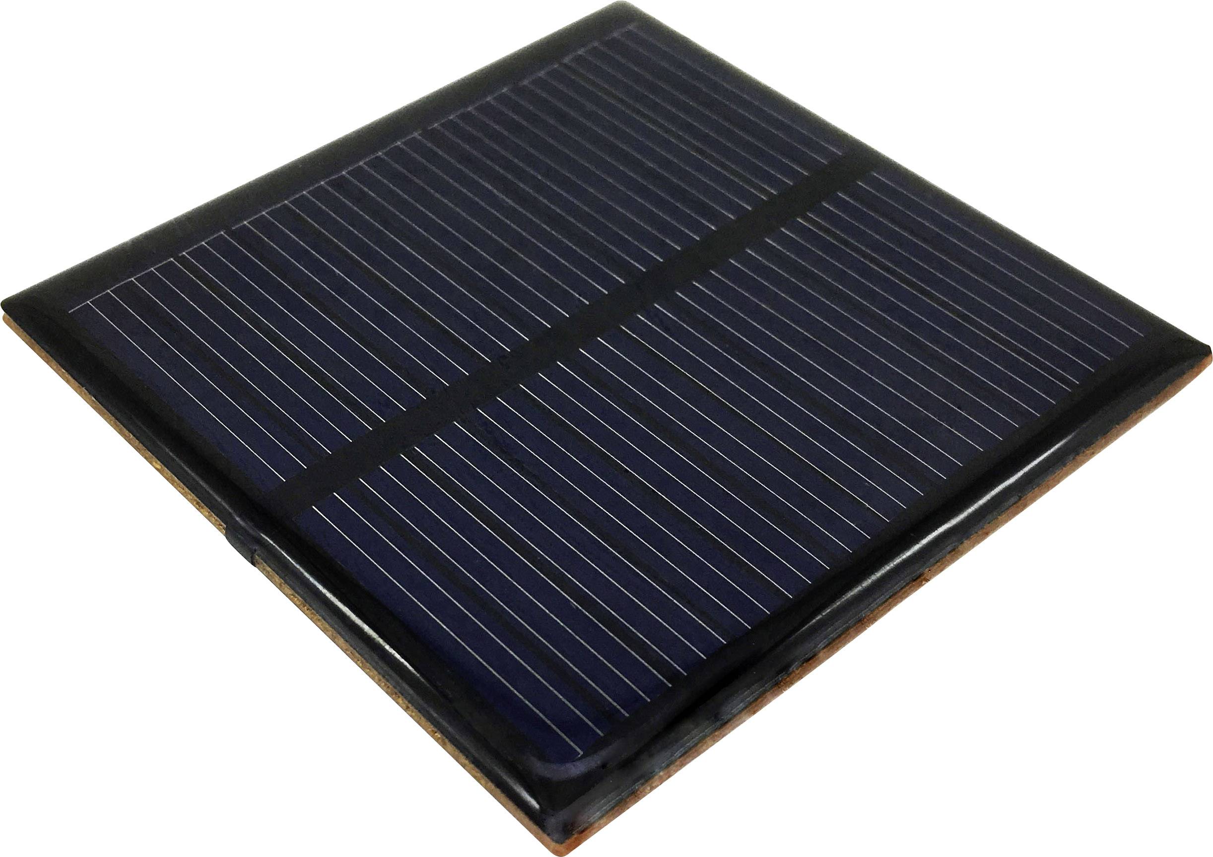 TRU COMPONENTS POLY-PVZ-6060-5V Solarcel 6 V/DC 0.065 A 1 stuk(s) (l x b x h) 60 x 60 x 3.1 mm afbeelding