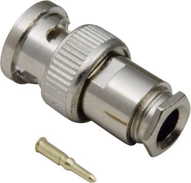 TRU COMPONENTS 1579565 BNC-stikforbindelse Stik, lige 50 Ω 1 stk