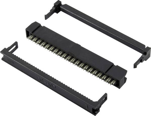 Connfly DS1017-12MA2B konektor pre ploché káble Raster (rozteč): 2 mm Počet pólov: 12 Počet riadkov: 2 1 ks