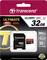 Transcend microSDHC karta, 32 GB, UHS-I, trieda 10, 90 MB/s, vhodná pre Full HD nahrávky, vrátane adaptéra, doživotná záruka.