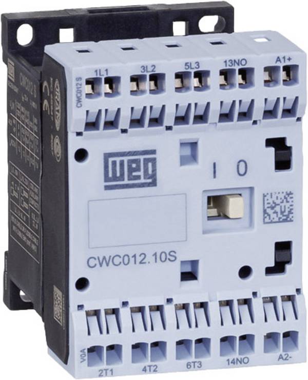 WEG CWC09-01-30D24S stýkač  3 spínacie 4 kW 230 V/AC 9 A s pomocným kontaktom   1 ks