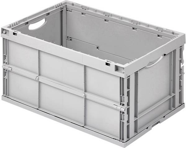 Alutec 05100 sklopný box, (d x š x v) 400 x 600 x 320 mm, sivá, 1 ks