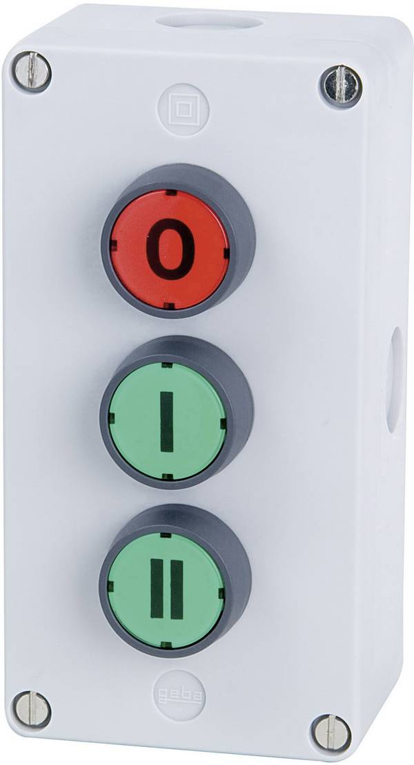 Schlegel IRF3,  IRF3 tlačidlo, 250 V/AC, 10 A, 1 ks