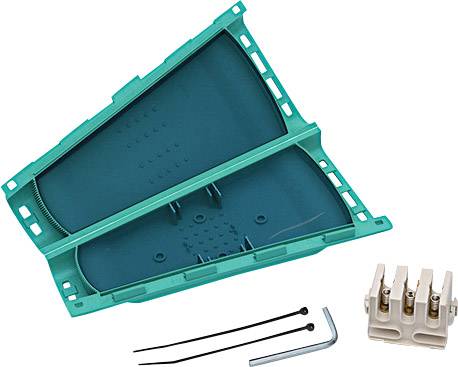 Relicon by HellermannTyton 435-00659 RELIFIX V 525Y GN Muffola per cavi Ø Cavo: 9 - 30 mm Contenuto: 1 pz.