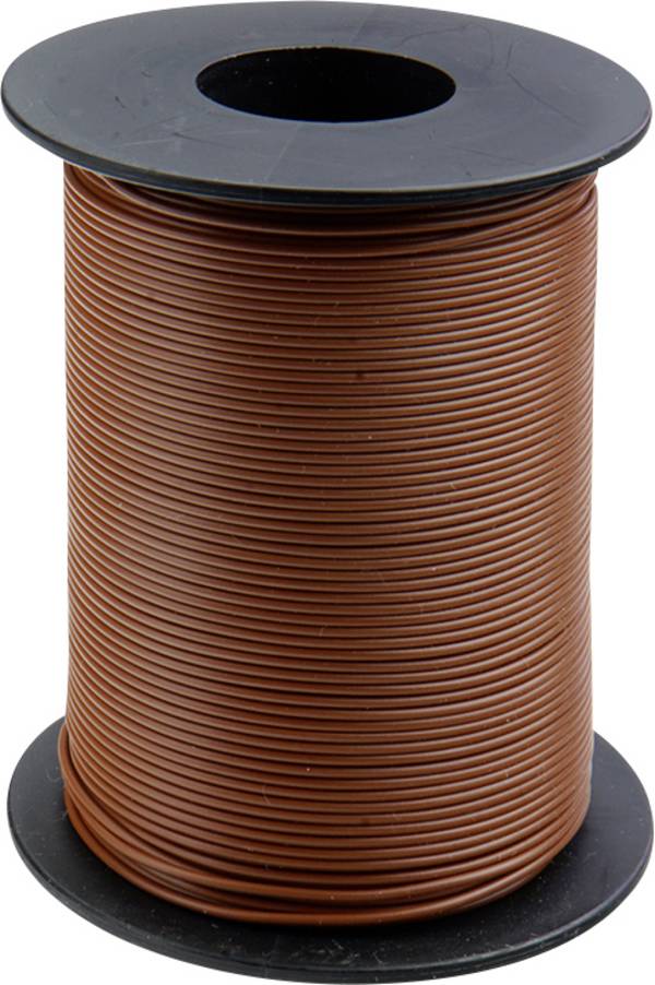 Donau Elektronik 105-8-100 spojovací drôt, 1 x 0.20 mm², hnedá, 100 m
