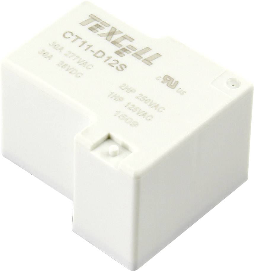 Texcell CT11-D12S Printrelais 12 V/DC 40 A 1x NO 1 stuk(s) afbeelding
