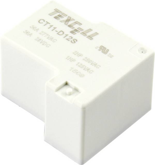 Texcell CT11-D12S, 1405596 relé do DPS, monostabilný, 1 cievka, 28 V/DC, 240 V/AC, 40 A, 1 ks
