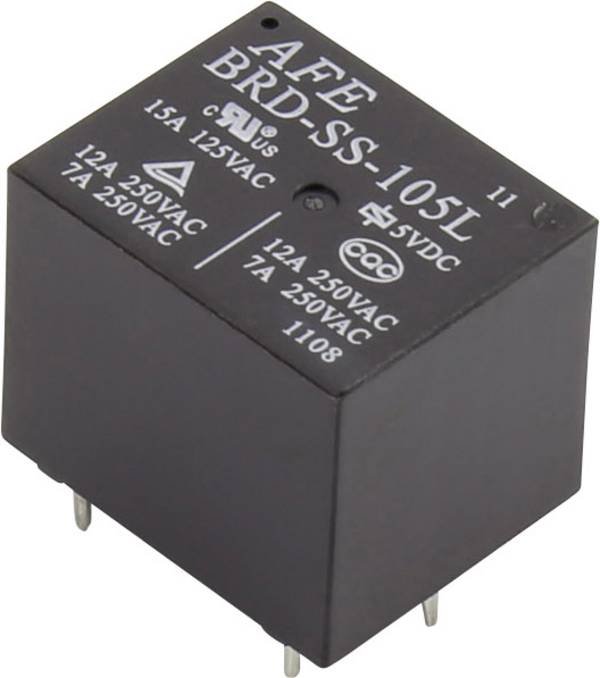 relé do DPS AFE BRD-SS-105L 5 V/DC 15 A 1 prepínací