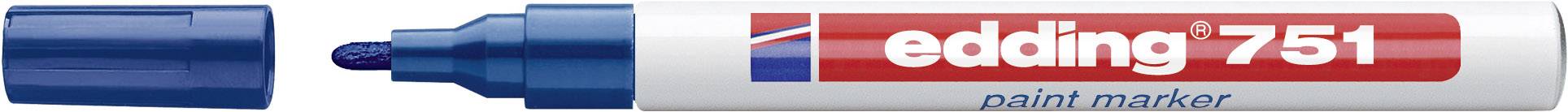 Edding 751 4-751003 Marcatore a vernice Blu 2 mm