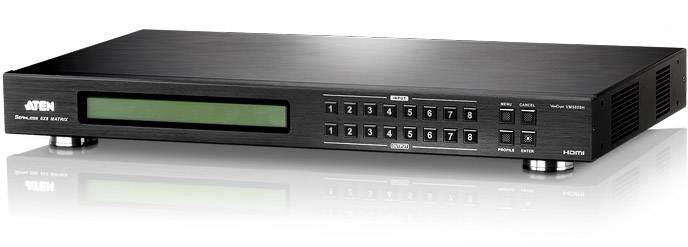 ATEN VM5808H-AT-G 8 portů HDMI matrix switch s diaľkovým ovládaním 1920 x 1080 Pixel