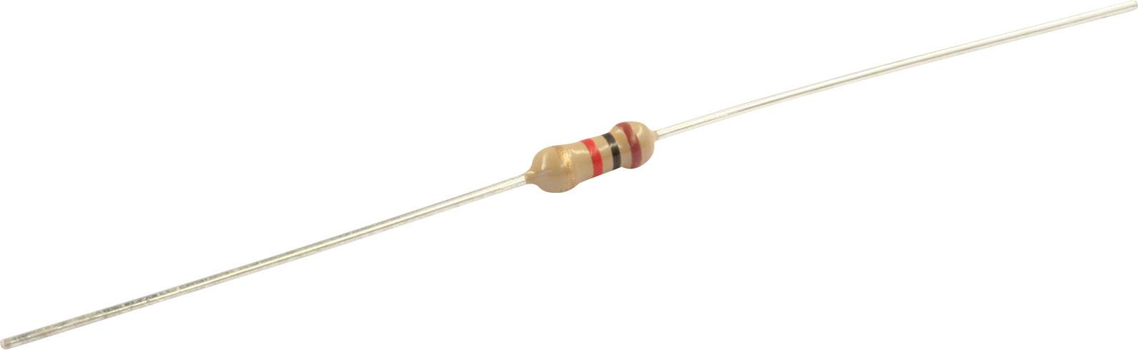 Yageo CFR25J22KH CFR-25JT-52-22K Resistenza a film di carbone 22 kΩ assiale 0207 0.25 W 5 % 1 pz.