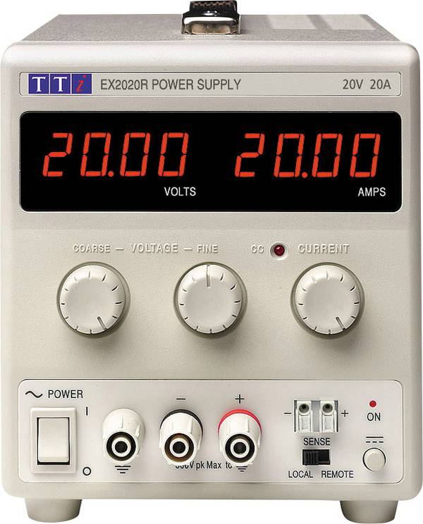 Aim TTi EX4210R laboratórny zdroj s nastaviteľným napätím, 0 - 42 V/DC, 0 - 10 A, 420 W, výstup 1 x, 51153-2950