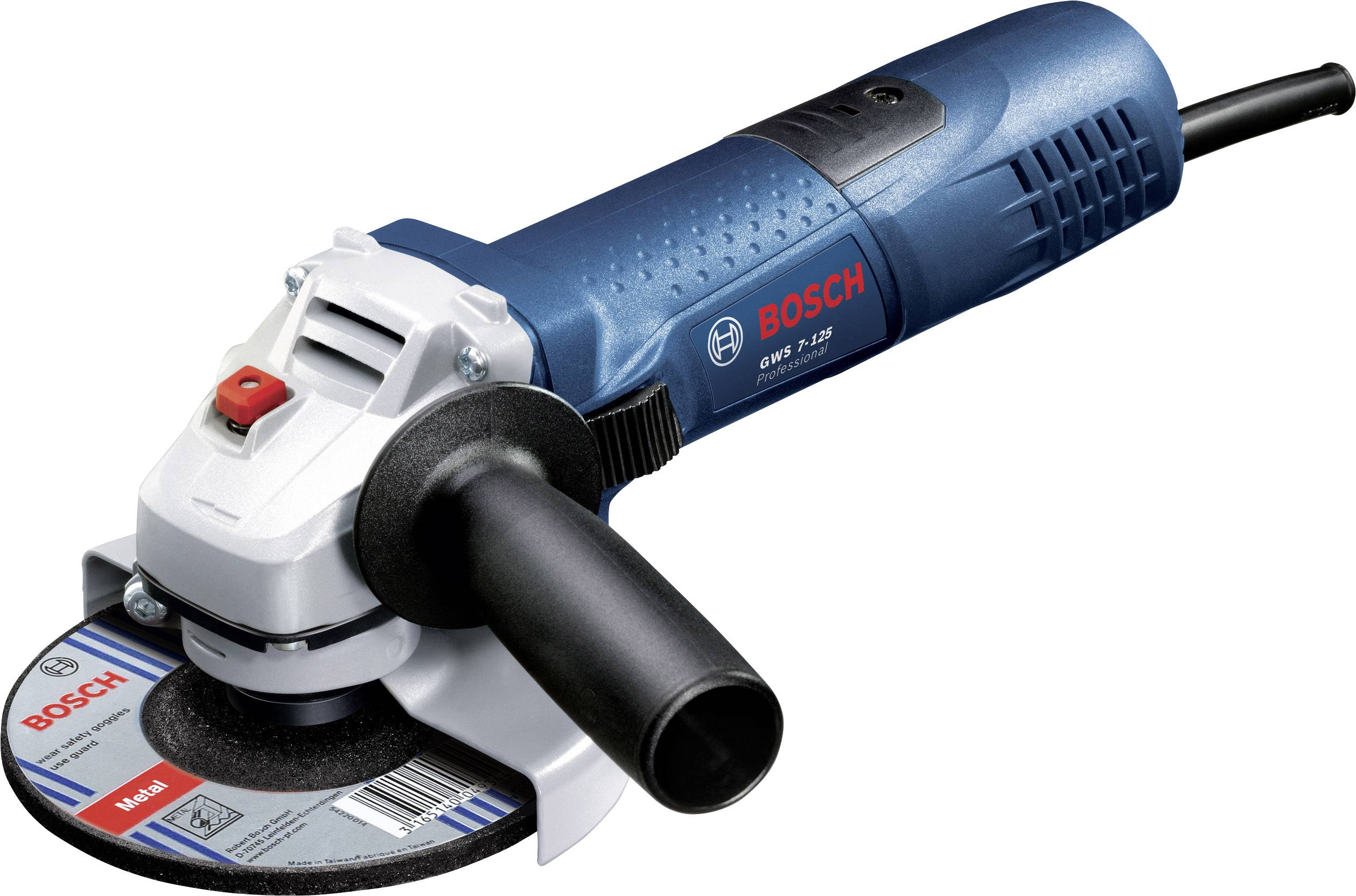 Bosch Professional GWS 7-125 0601388108 Smerigliatrice angolare 125 mm 720 W 230 V