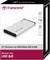 Externý box Transcend pre 2,5" SATA SSD a HDD, USB 3.0, kompatibilný s 6Gb/s SATA, s jednoduchou zálohovacou tlačidlom.