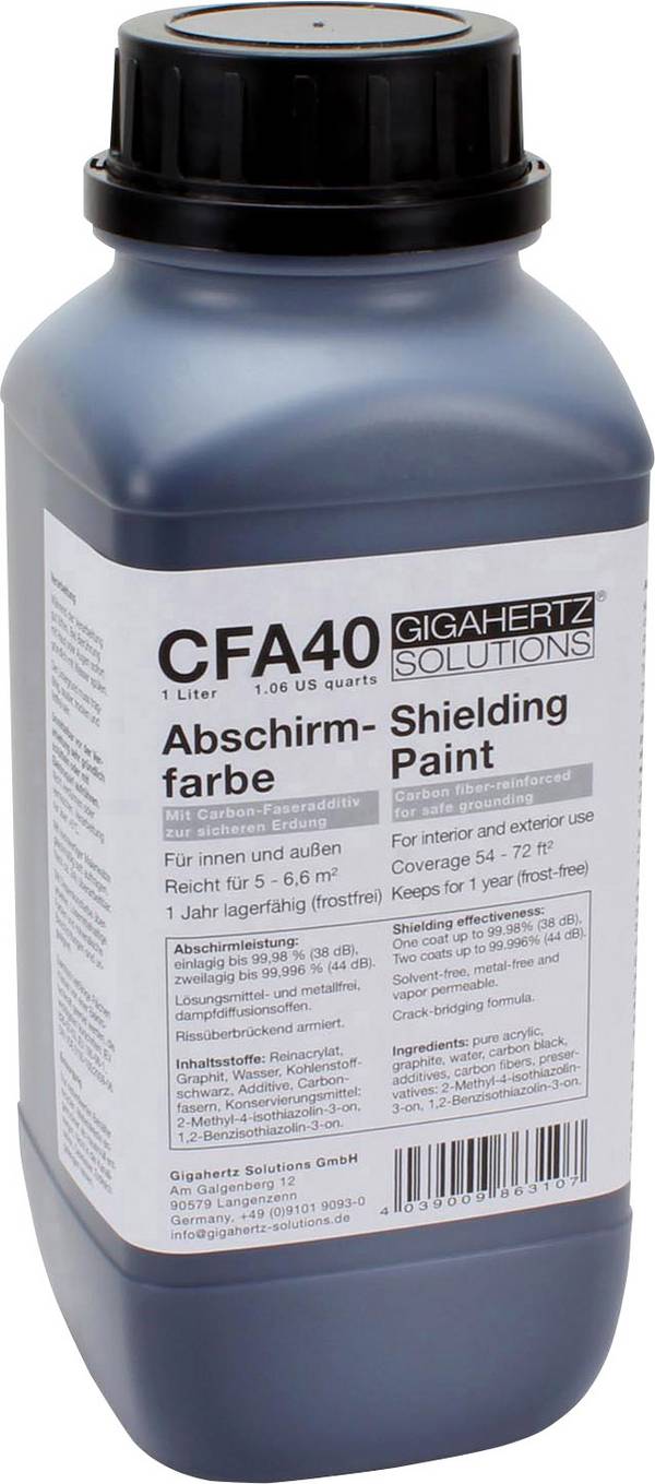 Gigahertz Solutions CFA40-1 tieniaci farba 1 ks