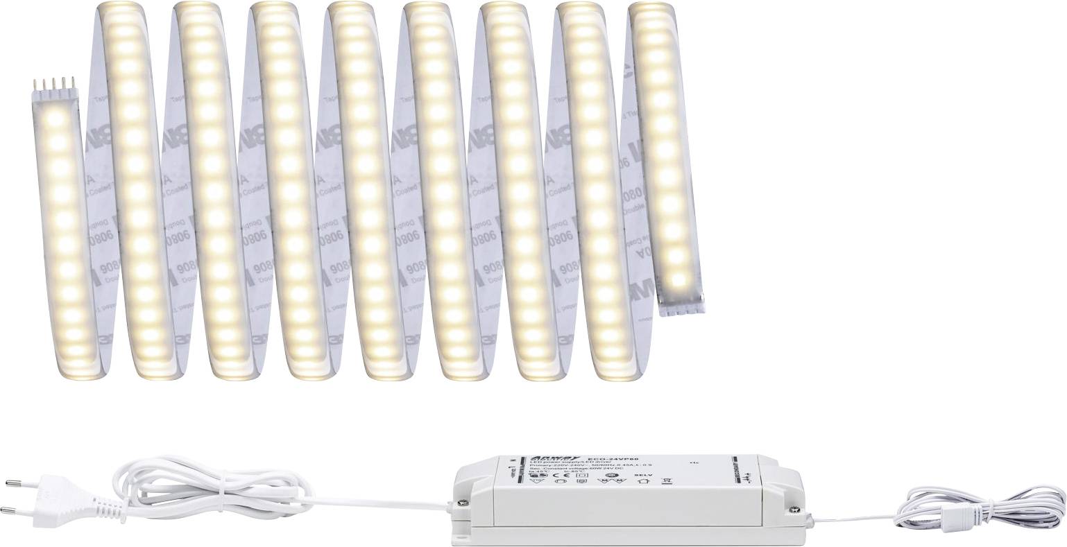 Paulmann MaxLED 1000 70670 LED pásik základná sada konektor 24 V 3 m teplá biela-0