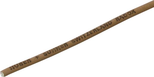 Huber+Suhner 12420745 opletenie / lanko, Radox® 155, 1 x 0.25 mm², hnedá, metrový tovar
