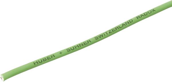 Huber+Suhner 12420138 opletenie / lanko, Radox® 155, 1 x 1 mm², zelená, metrový tovar