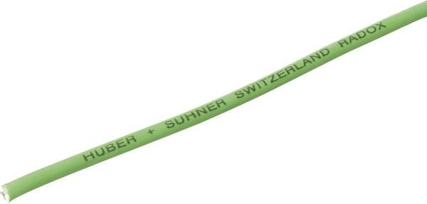 Huber+Suhner 12420139 opletenie / lanko, Radox® 155, 1 x 1.50 mm², zelená, metrový tovar