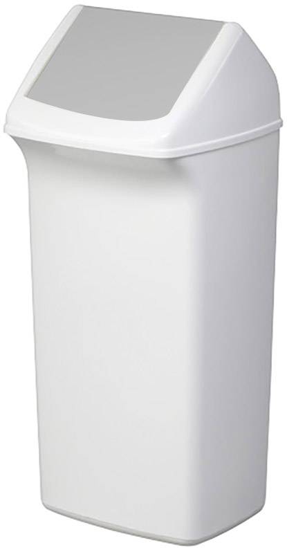 Durable DURABIN FLIP 40 VEH2013002 odpadkový kôš 40 l (d x š x v) 366 x 320 x 747 mm polyetylén biela 1 ks