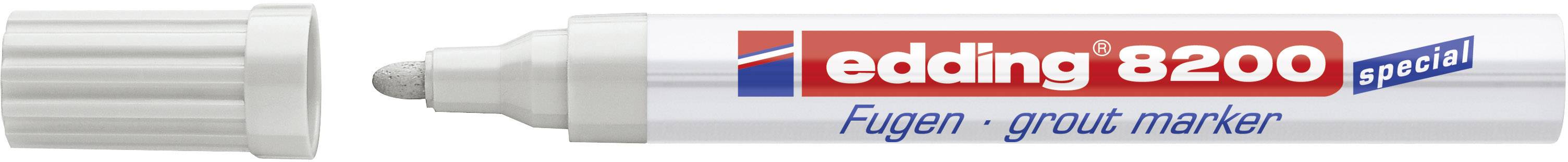 Edding Fugenmarker 4-8200-1-4026 Marca fughe Grigio-Argento 2 mm, 4 mm