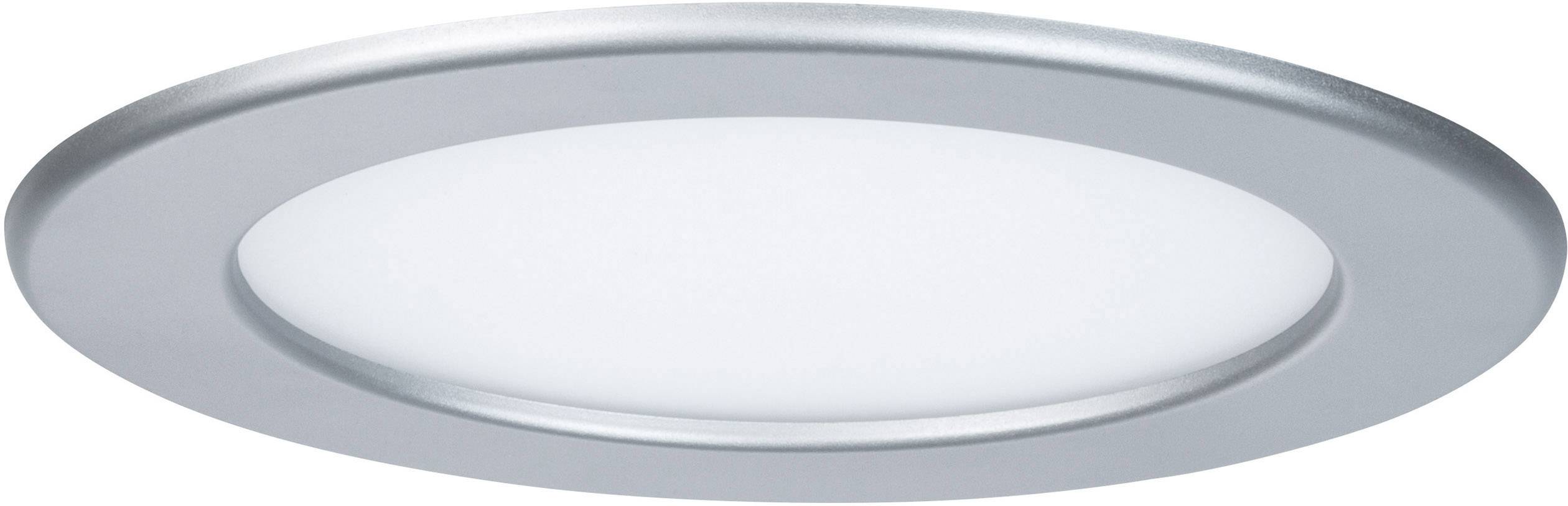 Guľaté LED stropné svietidlo so strieborným rámom a bielym svetlom. Ideálne do moderných interiérov.