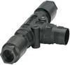 Phoenix Contact QPD T 4PE 2X9-16 BK 1405404 rozvádzač pre guľatý faston, 1 ks