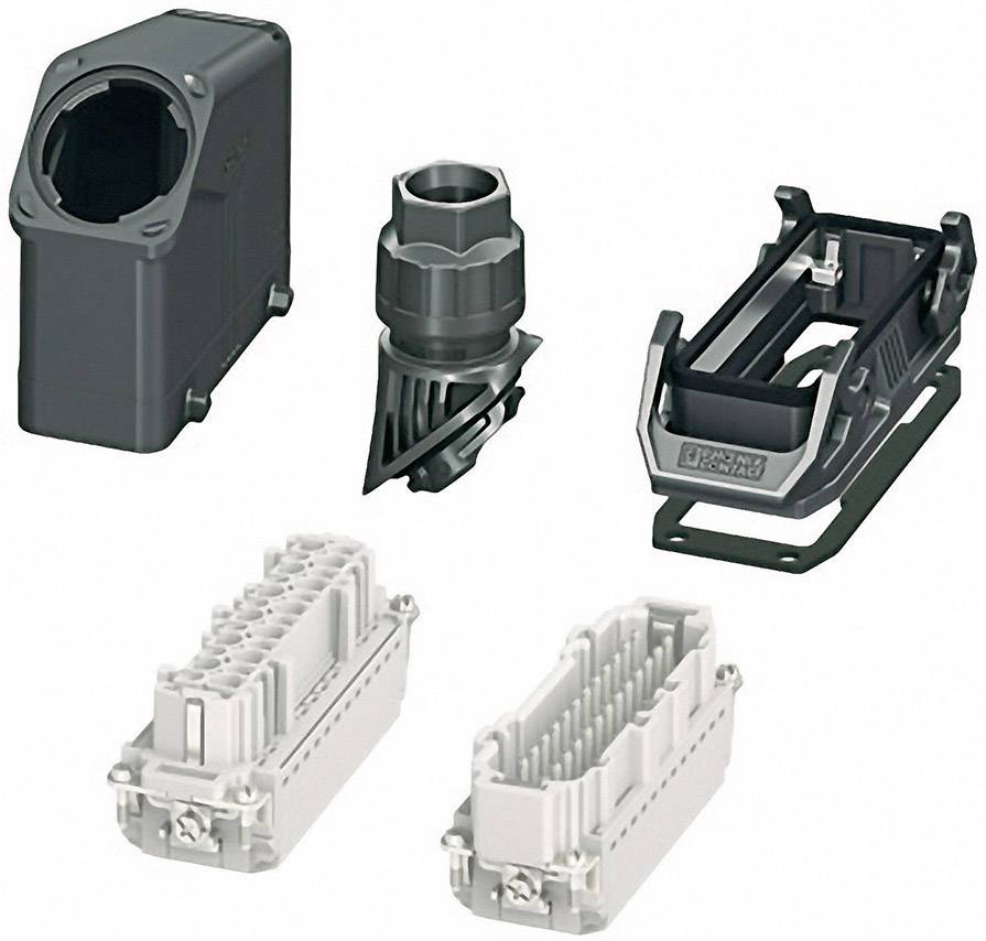 Komponenty konektorov: púzdra, kontaktné vložky a držiaky. Použitie v elektrických spojovacích riešeniach.