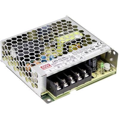 Napájací zdroj v otvorenom kovovom kryte s viacerými konektormi a elektronickými súčiastkami, vhodný pre priemyselné aplikácie.