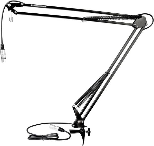 Tie Studio FLEXIBLE MIC STAND PRO stolný statív na mikrofón   Vonkajší závit: 5/8"
