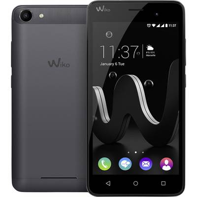 WIKO Jerry smartfón 16 GB 12.7 cm (5 palca) sivá space Android ™ 6.0 Marshmallow dual SIM