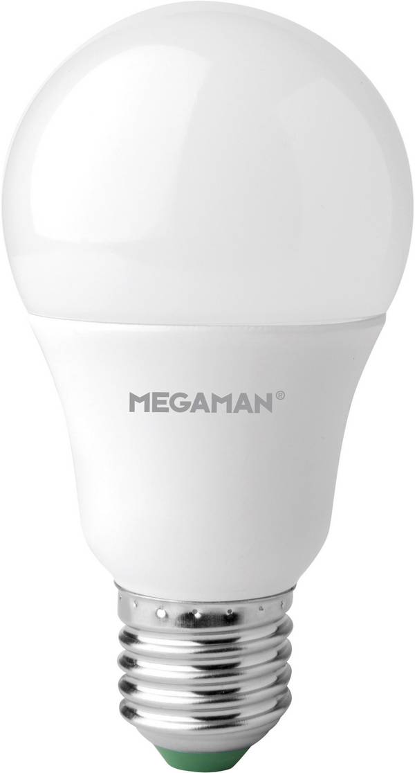 Megaman MM21086 LED  En.trieda 2021 F (A - G) E27 klasická žiarovka 8.6 W = 60 W neutrálna biela (Ø x v) 60 mm x 109 mm nestmievateľná 1 ks