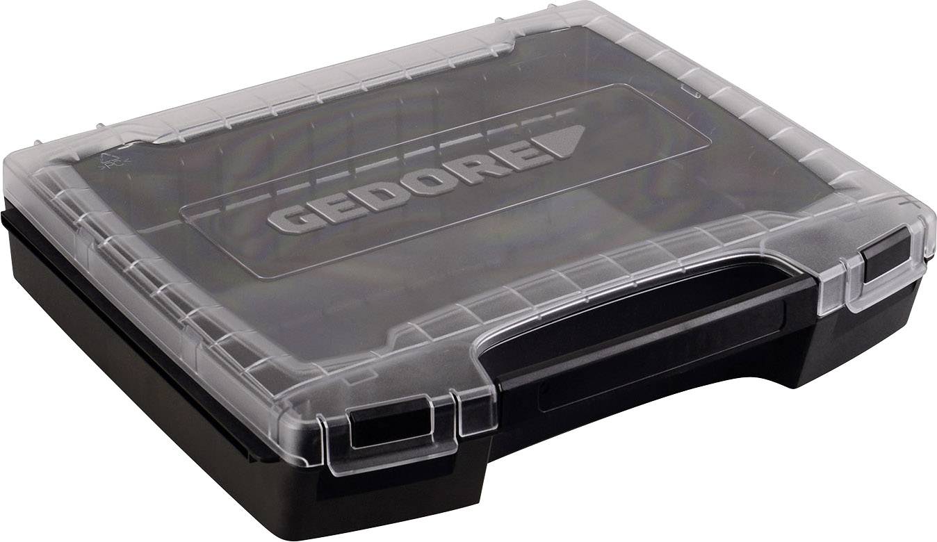 Gedore Assortimentskoffer (l x b x h) 367 x 316 x 72 mm Aantal vakken: 1 Vaste onderverdeling Inhoud 1 stuk(s) afbeelding